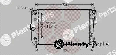 Van Wezel 77002047 — Radiator, engine cooling