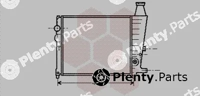 Van Wezel 09002012 — Radiator, engine cooling