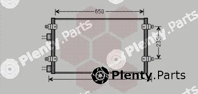 Van Wezel 73005094 — Condenser, air conditioning