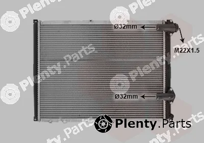 Van Wezel 43002140 — Radiator, engine cooling
