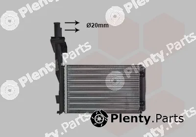 Van Wezel 43006101 — Heat Exchanger, interior heating