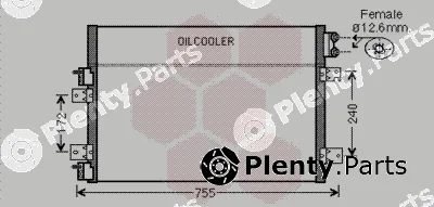 Van Wezel 07005113 — Condenser, air conditioning