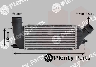 Van Wezel 09004270 — Charge Air Cooler