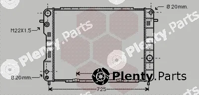 Van Wezel 37002246 — Radiator, engine cooling
