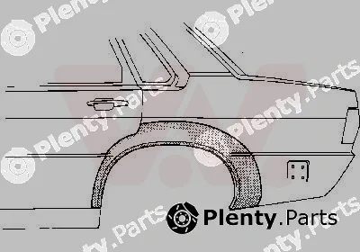 Van Wezel 0308147 — Quarter Panel