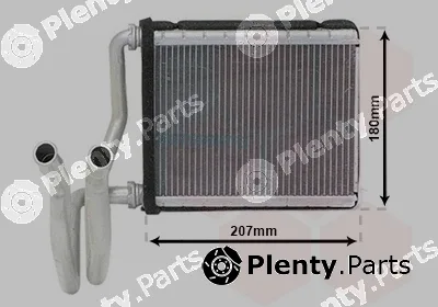Van Wezel 53006727 — Heat Exchanger, interior heating