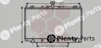 Van Wezel 32002215 — Radiator, engine cooling