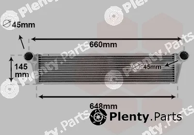 Van Wezel 74012705 — Radiator, engine cooling