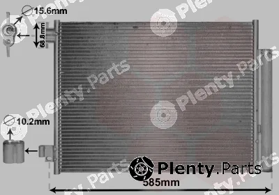 Van Wezel 15005011 — Condenser, air conditioning