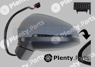Van Wezel 0346825 — Exterior Mirror * HAGUS *