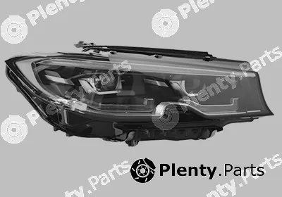 Van Wezel 0593966 — Headlight