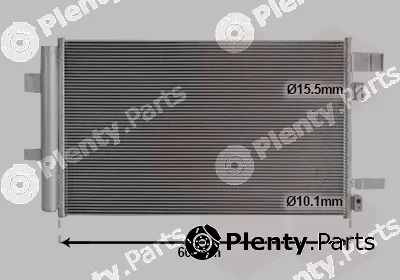 Van Wezel 51015705 — Condenser, air conditioning