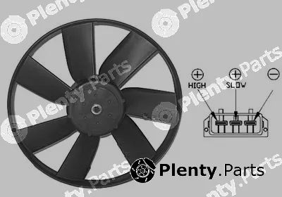 Van Wezel 5880744 — Fan, engine cooling