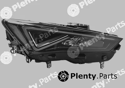 Van Wezel 4951964V — Headlight