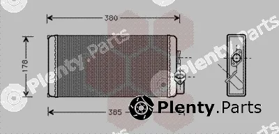 Van Wezel 30006188 — Heat Exchanger, interior heating