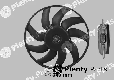Van Wezel 0327747 — Fan, engine cooling