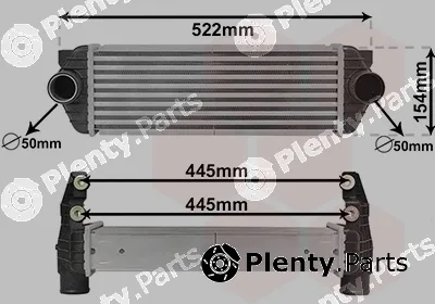 Van Wezel 18004443 — Charge Air Cooler