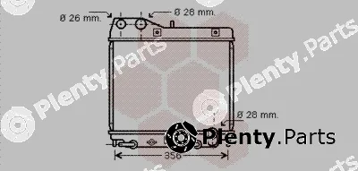 Van Wezel 25002161 — Radiator, engine cooling