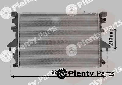 Van Wezel 58002232 — Radiator, engine cooling