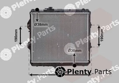 Van Wezel 53002642 — Radiator, engine cooling
