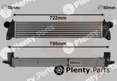 Van Wezel 52004701 — Charge Air Cooler