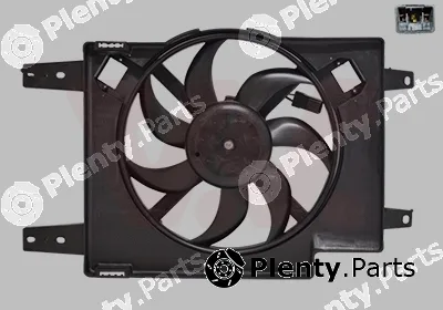 Van Wezel 0166746 — Fan, engine cooling