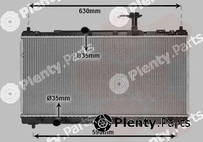 Van Wezel 52012705 — Radiator, engine cooling
