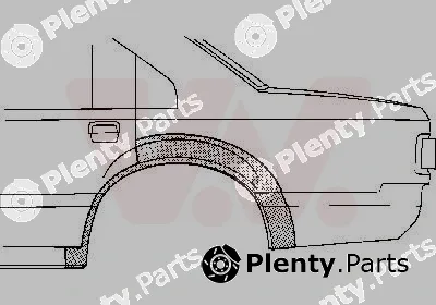 Van Wezel 3710147 — Quarter Panel
