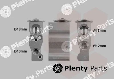 Van Wezel 43011701 — Expansion Valve, air conditioning