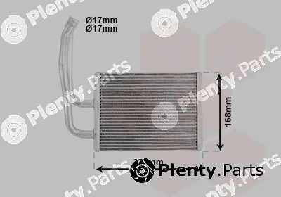 Van Wezel 27006299 — Heat Exchanger, interior heating