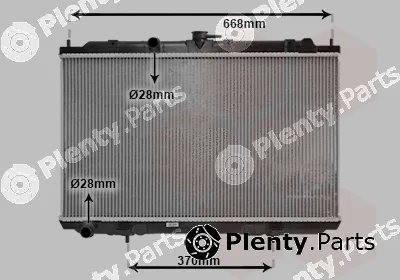 Van Wezel 13002217 — Radiator, engine cooling