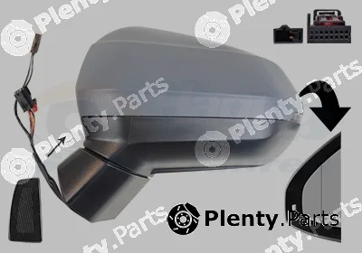 Van Wezel 0374825 — Exterior Mirror * HAGUS *