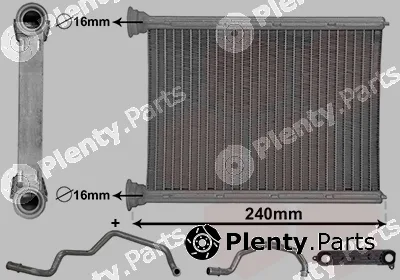 Van Wezel 13006417 — Heat Exchanger, interior heating