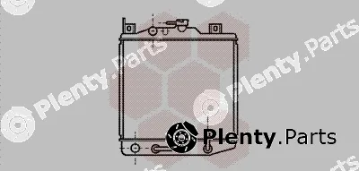 Van Wezel 52002023 — Radiator, engine cooling