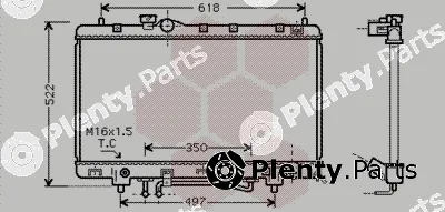 Van Wezel 53002330 — Radiator, engine cooling