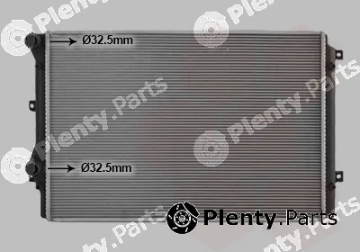 Van Wezel 58012701 — Radiator, engine cooling