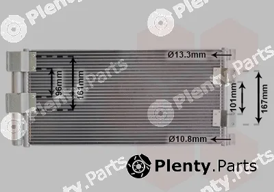 Van Wezel 02005178 — Condenser, air conditioning