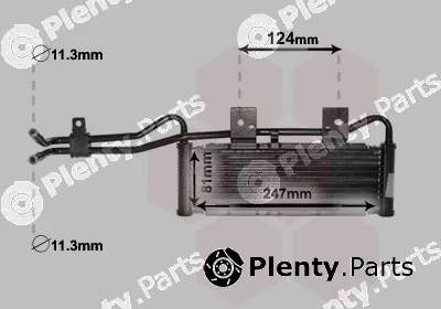 Van Wezel 82003330 — Oil Cooler, engine oil