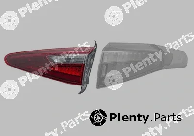 Van Wezel 0125924 — Tail Light Assembly
