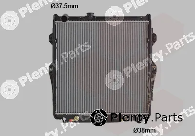 Van Wezel 53012700 — Radiator, engine cooling