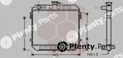 Van Wezel 37002027 — Radiator, engine cooling