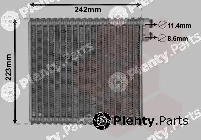 Van Wezel 1700V421 — Evaporator, air conditioning
