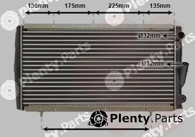 Van Wezel 43002084 — Radiator, engine cooling