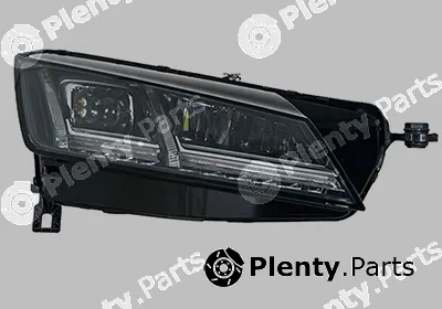 Van Wezel 0387964M — Headlight