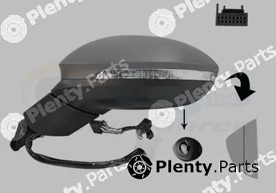Van Wezel 5711815 — Exterior Mirror * HAGUS *