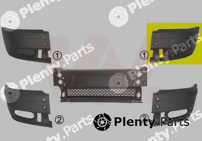 Van Wezel 1898563 — Bumper