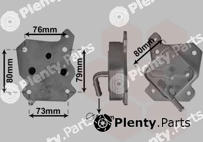 Van Wezel 53013701 — Oil Cooler, engine oil