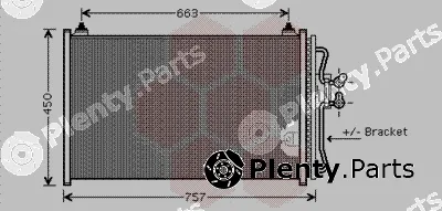 Van Wezel 18005347 — Condenser, air conditioning