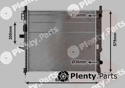 Van Wezel 30002331 — Radiator, engine cooling