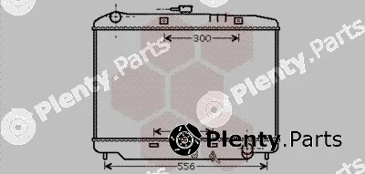 Van Wezel 37002179 — Radiator, engine cooling